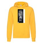 hoodie defeated black white - obrazek 7