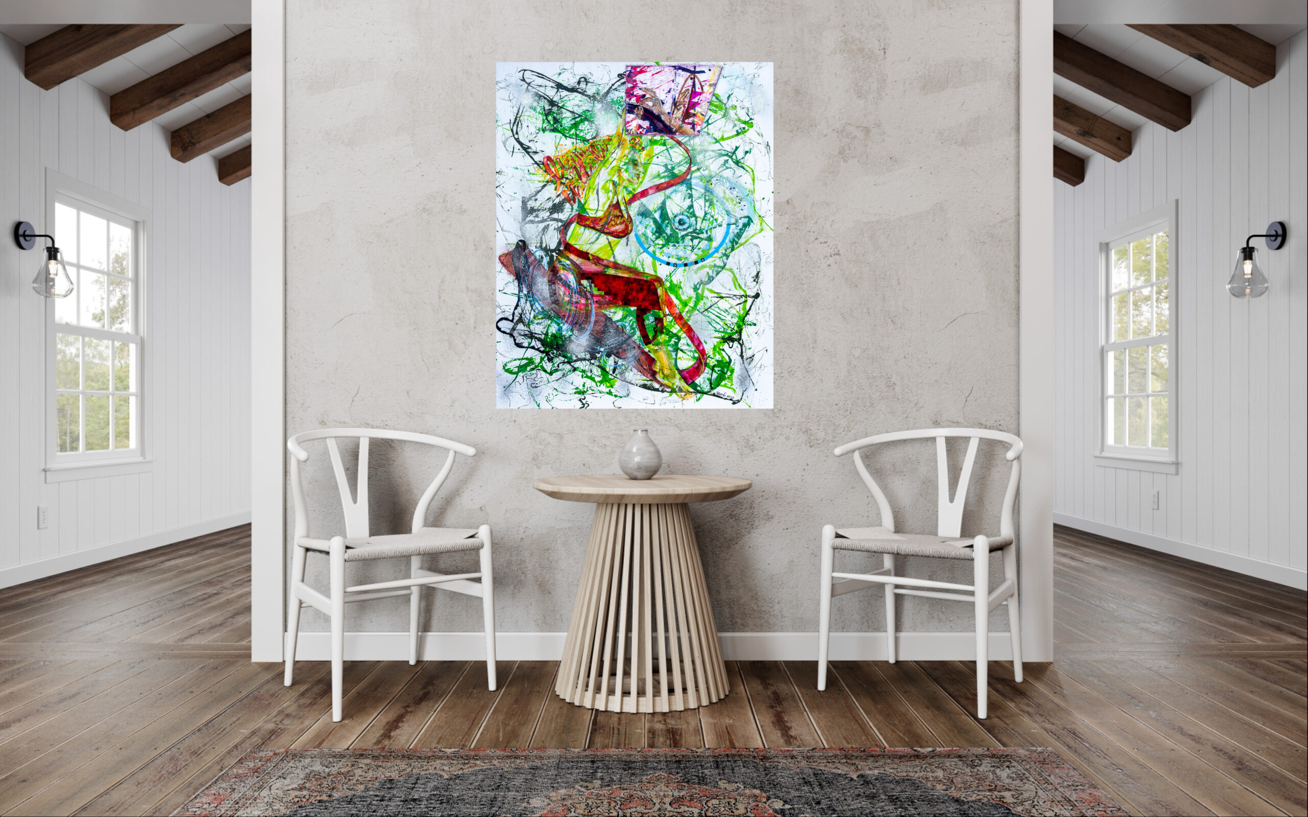Kolekcja Frankenstein – F2- Z motyką na słońce (oryginał & giclee) - obrazek 3